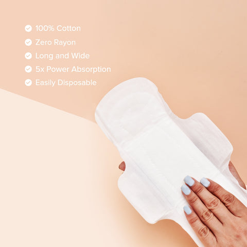 Sensitive Sanitary Pads Pack of 36 XL Rash Free Leak-Proof | Without Disposable Bag